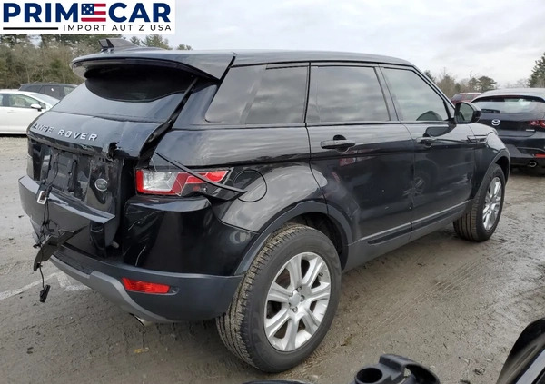 Land Rover Range Rover Evoque cena 49100 przebieg: 59761, rok produkcji 2018 z Górzno małe 56